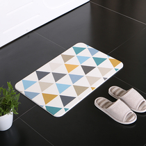 Kieselguhr Water Suction Speed Dry Foot Mat Bathroom Anti Slip Silicon Algae Clay Ground Mat Kitchen Waterproof Cushion Bathroom in door cushion foot cushion