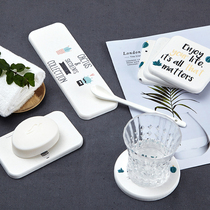 Fashion Cactus Series Silicon Algae Clay Mat Wash Table Water Suction Pad Kieselguhr Cup Mat Soap Cushion Tabletop Cup Mat