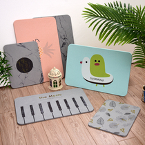 Ground floor mat washroom doorway Absorbent Silicon Algae Clay Mat Cartoon Carpet Speed Dry into the door mat Home