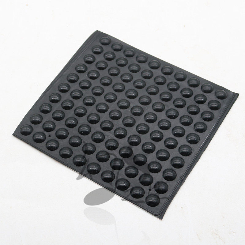 3M self-adhesive home appliance socket waterproof silencing HIFI audio shock-absorbing foot nail silicone non-slip rubber particle shock-proof foot pad