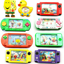 Nostalgia Child Collar Circle Water Machine Classic Game Machine Kindergarten Puzzle Handheld Toy Birthday 61 Gift