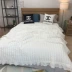 Hàn Quốc seersucker mùa hè mát mẻ chăn bông chăn ga gối đơn điều hòa không khí được bao phủ bởi đôi giường trải chiếu - Trải giường