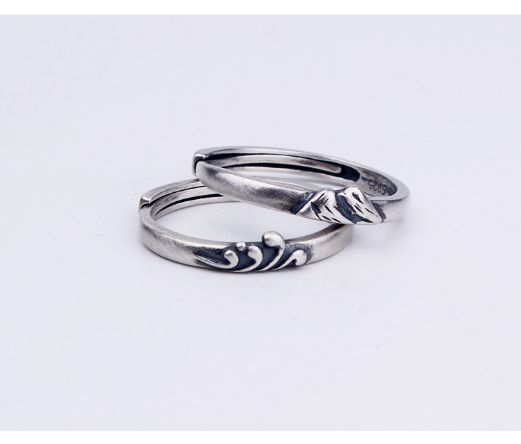 Bague mixte        en Argenterie - Ref 3089648 Image 10