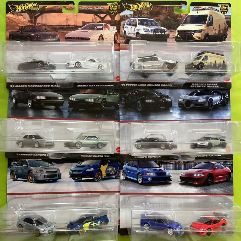 Hot Wheels Hot Wheels Car Culture Twin Car Set Series Model Alloy Toy 