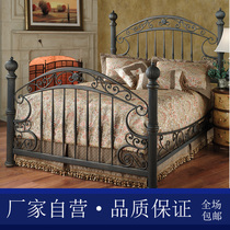 Xinlihao iron bed European princess bed single bed double bed 1 2 1 5 1 8 m iron bed