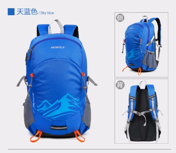 Ba lô nam Sói dung tích lớn Đi bộ đường dài ngoài trời Túi đi bộ đường dài Nam và nữ Thể thao nhẹ Ba lô 30L balo tokyolife