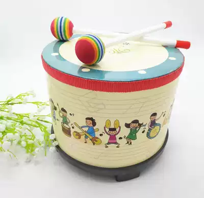 Korean ground drum Orff musical instrument early education cute baby beating drum music toy children gift