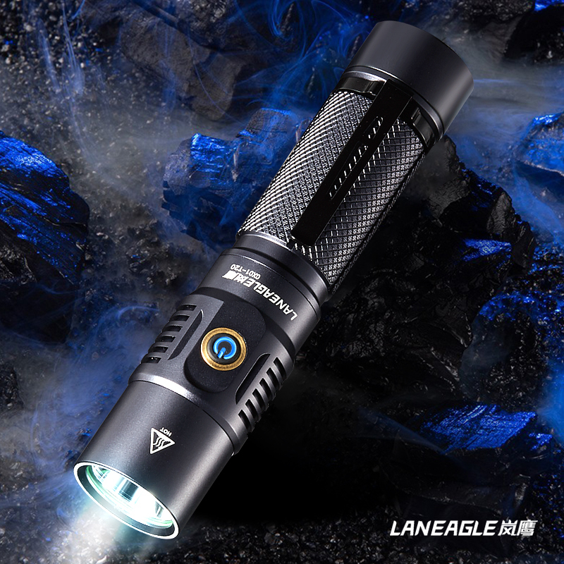 Lanying Flashlight with Magnet, Strong Light, Ultra-Bright, Outdoor-Specific, Magnetic, Portable, Outdoor Emergency, Durable, Multi-Functional