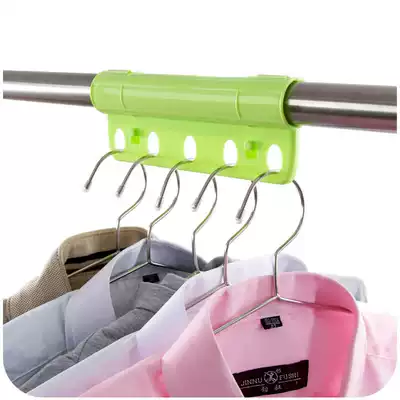 Creative 5-hole windproof buckle hanger clothes anti-drop buckle lock outdoor non-slip anti-blow-off fixed hook