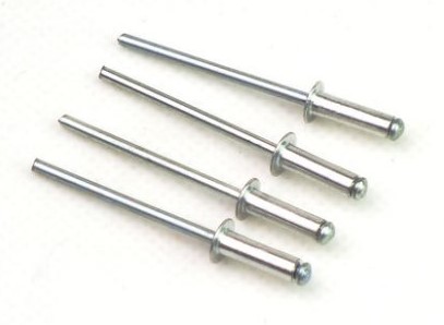 Round head aluminum pull core pump rivet 2 0 - 2 4 - 2 8 series