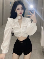 Весенний комплект, рубашка, городской стиль, изысканный стиль