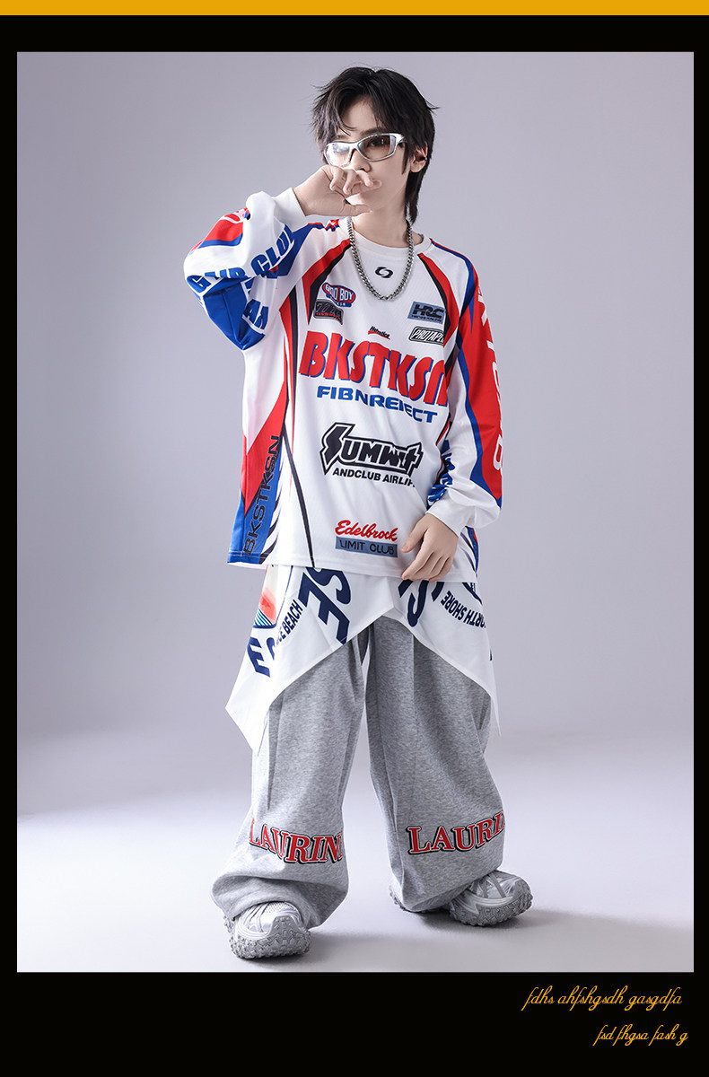 Children's Hip-Hop Performance Costumes, Hip-Hop Boys' Performance Outfits, Hip-Hop Drum Set Girls' Cool and Trendy Autumn Dance Costumes — 14