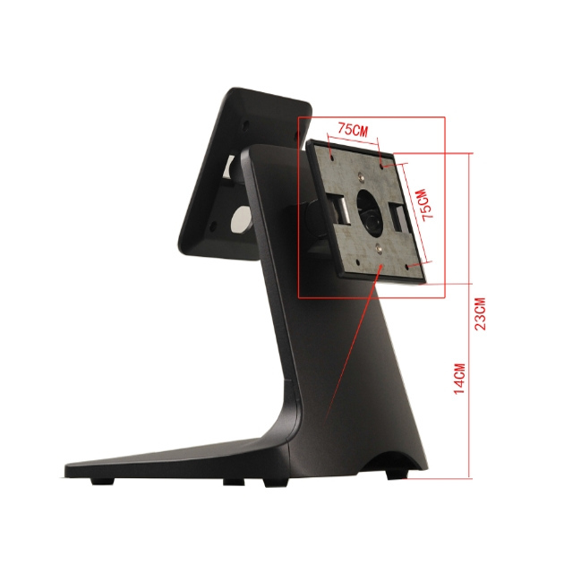 Monitor Dual-Screen Base Stand All-In-One Machine Base Pos Machine Touch Screen Desktop Stand Aluminum Alloy Dual-Screen Base Stand
