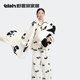 tbh brutalist home panda bang bang two-in-one flannel warm blanket pillow car in-car cushion for women