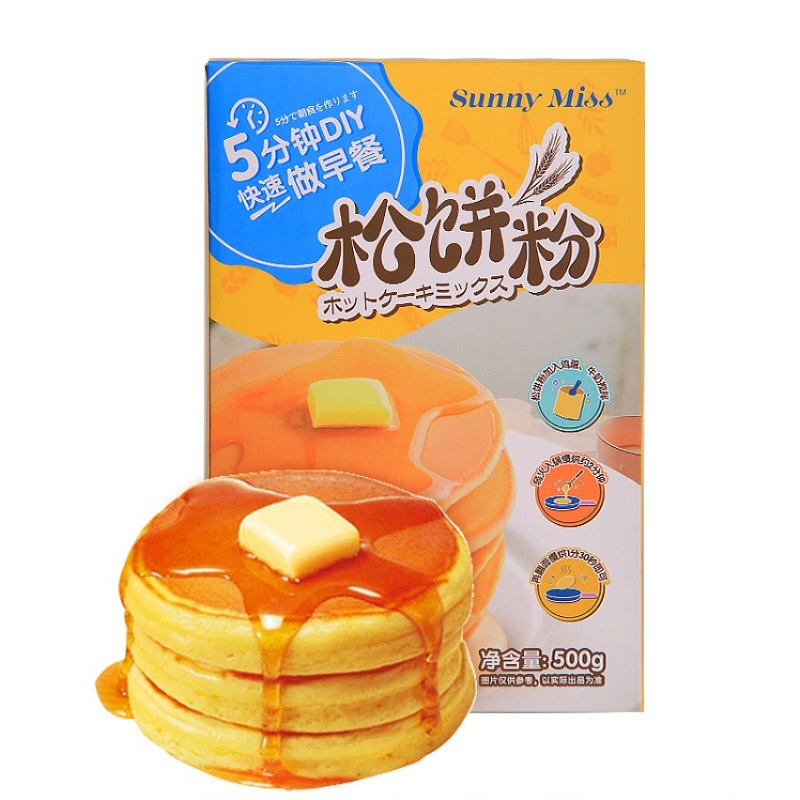 SunnyMiss松饼粉华夫饼！三口味450克辅食