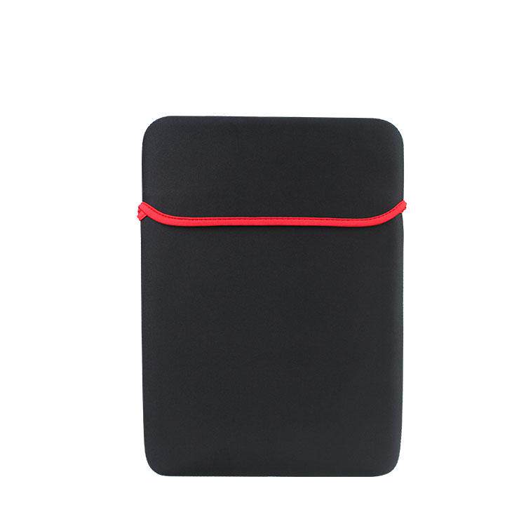 Notebook liner bag flat bag simple black and red two-color liner set 8 inches
