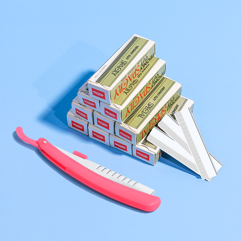 Eyebrow artifacts shaved blade shaved knife beginner safety dressing toolkit package full brow paste