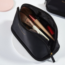 Beautiful Craftsman portable cosmetic brush bag tool vertical ins Wind storage bag professional trumpet out simple black