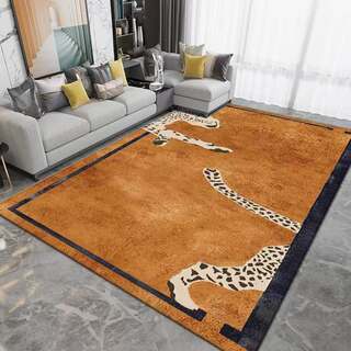 Carpet for Living Room, Trendy Brand, Full Coverage, Sofa, Coffee Table Mat, Simple Bedroom Bedside Rug, Modern Nordic Style, Large Area Rug