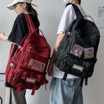 Special Cabinet Satchel Girls Junior High School Girl Han Version Super Light Minimalist High School Student Tide Mens Large Capacity Inwind Double Shoulder Bag