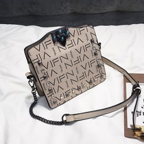 Korean version light and luxurious satchel satchel 2022 new genuine leather foreign air single shoulder bag fashion 100 lap chain small bag