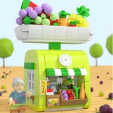 未及 Это довольно маленький магазин 2.0 Tide Play Block головоломка Instalid Toys Model Model и Girls Tanabata Gift