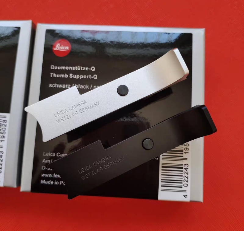 Leica/Leica Q2 Original Finger Grip Q3 Thumb Grip Qp Grip Bracket Black Silver in Stock with Free Shipping