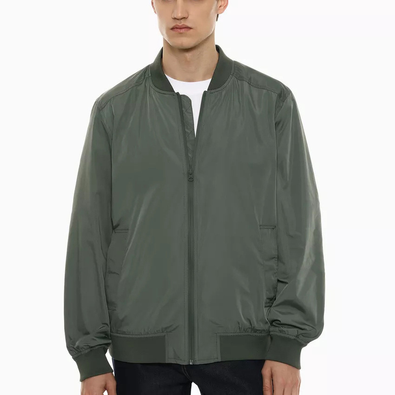 Spanish Niche Fashion Brand 25 Autumn/Winter New Collection Parachute Fabric Men's Baseball Collar Jacket 4654
