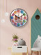 Yipula Cartoon Cute Wall Clock for Bedroom Early Education Learning Wall Clock Children's Room Living Room Silent Wall Clock
