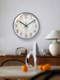 Creative Clock, Nordic Living Room Wall Clock, Ultra-Quiet Wall-Mounted Fashion Restaurant Quartz Clock, Home High-End Clock