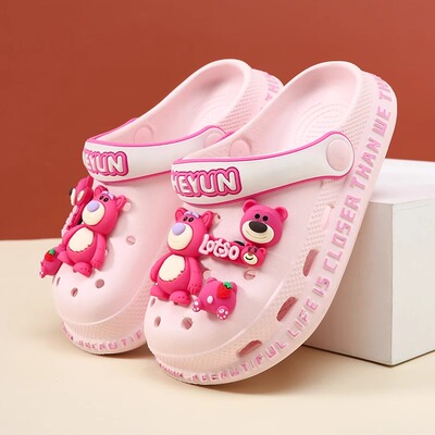 Children's Slippers, Girls' Clogs, Baby Girls' Sandals, Girls' 2026 Summer New Beach Shoes, Big Kids' Non-Slip Shoes — 6
