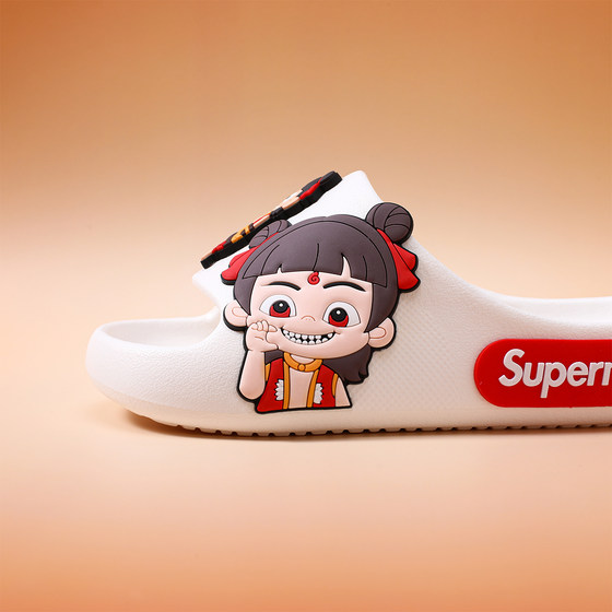 儿童拖鞋女童家居室内洗澡夏新款防滑宝宝男童外穿软底女孩凉拖鞋