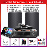 Профессиональные колонки, усилитель, профессиональный микрофон, караоке, высокая мощность, 500G