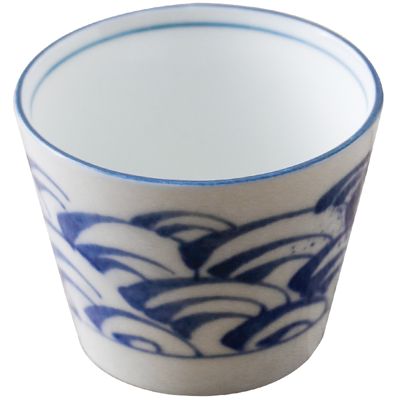 Water glass ceramics imported from Japan Japanese "keller cup and wind buckwheat milk cup cup couples originality