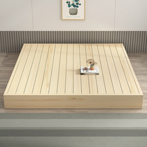 New solid wood hard bed board 1 8 meters bed frame ribs frame wooden waist mattress Tatami hotel floor customization