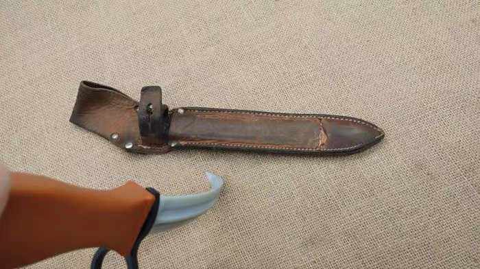 Original Products Magic Props European Clown Magic Original Products Czech VZ58 Style Leather Sheath Soft Rubber Props