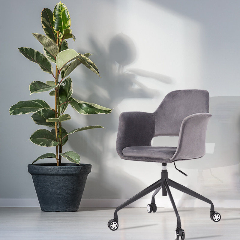 Simple Nordic office study backrest comfortable chair lift economy light luxury negotiate home computer book desk and chair