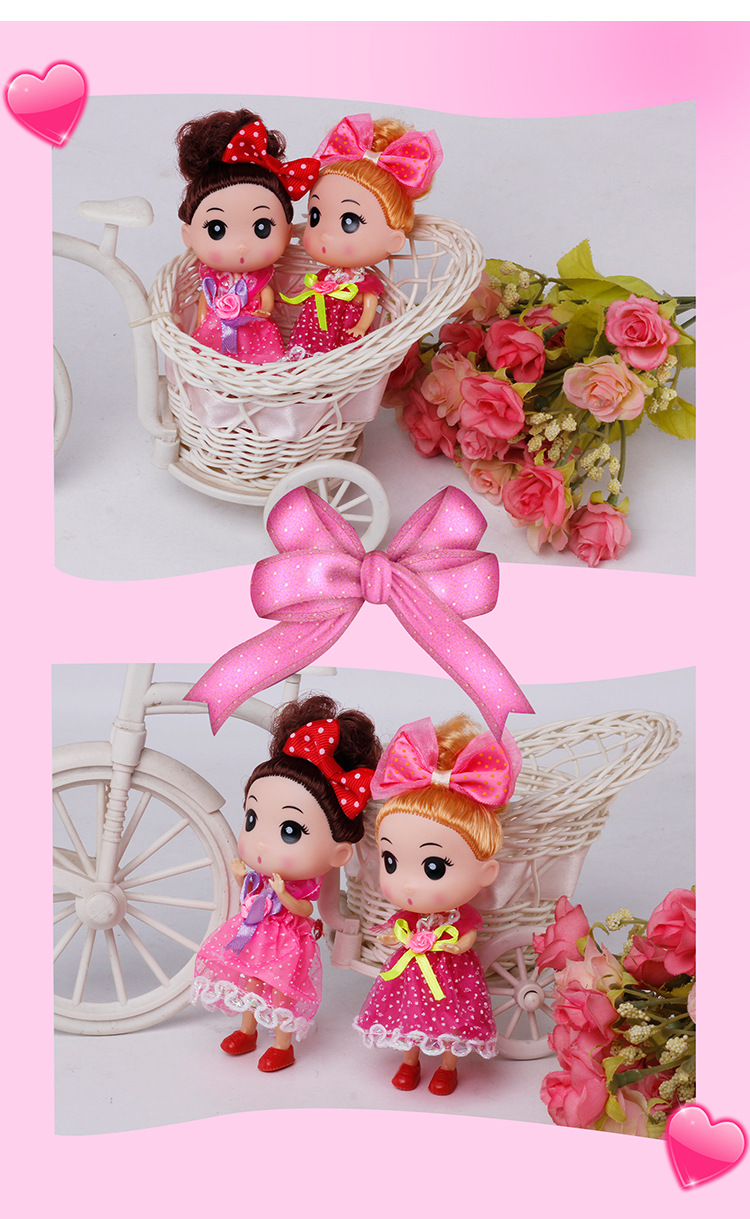 Búp bê đặt hộp quà lớn nữ chơi nhà cô gái trẻ em đồ chơi công chúa búp bê búp bê cho bé gái