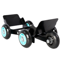 Electric vehicle trailer artifact flat tire booster pulley moving vehicle battery motorcycle property flat tire trolley