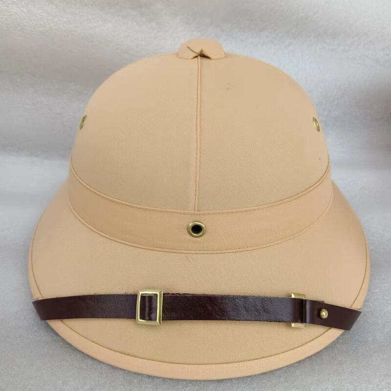 Vietnamese Helmet, Original Traditional Hat, Plastic Material, Patch, Earthy Yellow, Outdoor Activities, Sunshade, Heat Insulation, Versatile