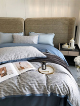 Roland Home Textiles 100 Long Suede Cotton Spring Fall Digital Printed Bed Bedding Double four pieces cover bed linen