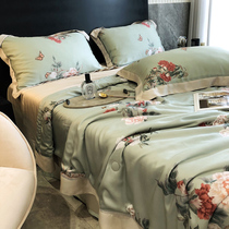 LF level MC 120 Lan Jing Tiance Ice Silk summer cooling quilt machine wash air conditioning thin quilt 1 8 meters bed