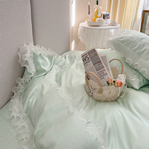 Roland Home Textile Spring Summer Season New Pinned Sky Silk Four sets of Han style beds Bedding Bed Linen Cool Kit