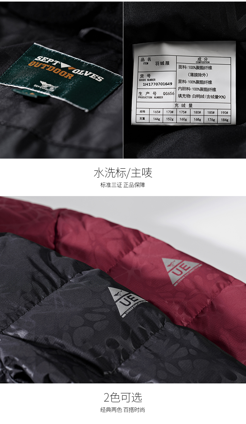 Blouson homme SEPTWOLVES    - Ref 3120261 Image 23