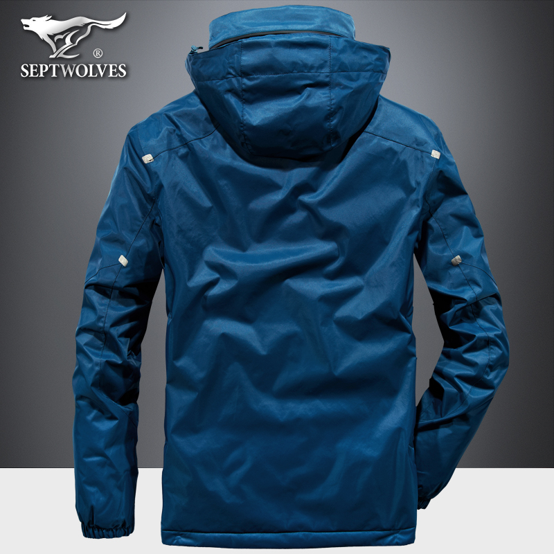 Blouson hiver pour homme SEPTWOLVES    - Ref 3115677 Image 2