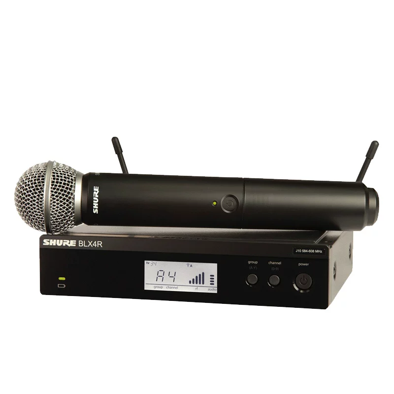 Беспроводной ручной микрофон Shure/Shul BLX24R/SM58 Beta58A профессиональный для выступлений, встречи
