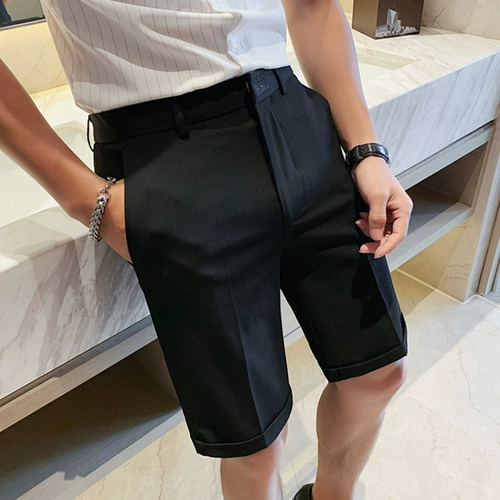 Костюм, летние тонкие шорты для отдыха, шелковые штаны, изысканный стиль, с вышивкой