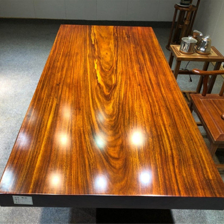 Size: 210*100*10 Orkan Solid Wood Log Slab Pineapple Grid Tea Table Tea Table Green Sandalwood Office Conference - Taobao