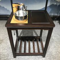 Solid Wood tea cabinet mahogany sideboard solid wood boiling water table modern simple new Chinese living room rosewood tea cabinet