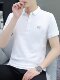 男士短袖t恤2025新款潮牌纯棉夏季男装翻领polo衫有带领保罗体桖